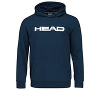 HEAD Club Byron Hoodie JR Sudadera, Azul, L Unisex Kids
