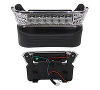 Club Car LED Headlight 102524801 1025248 01 102524801 1 ABS Metal 12V Alto Brillo Reemplazo para Club Car Precedent Electric 2004 Front Light LED Headlight con Parachoques