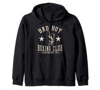 Club de boxeo Bad Mad Boy Sudadera con Capucha