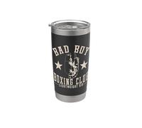 Club de Boxeo Chico Malo Loco Vaso térmico de acero inoxidable de doble pared