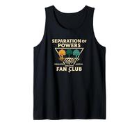 Club de Fans de la separación de Poderes - Civics Nerd Humor Camiseta sin Mangas