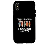 Club de Fans de los Padres fundadores 1776 Carcasa para iPhone X/XS