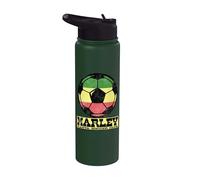Club de fútbol Bob Marley Rasta oficial Stainless Steel Insulated Water Bottle