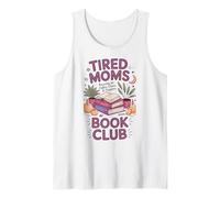 Club de Lectura de Madres cansadas, café, Caos y capítulos Camiseta sin Mangas