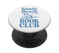 Club de Lectura de Sandy Beach PopSockets PopGrip Adhesivo