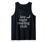 Club de Lectura Nocturna para Amantes de los Libros Camiseta sin Mangas