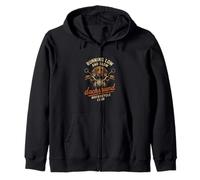 Club de motociclistas Dachshund Running Low and Slow Sudadera con Capucha
