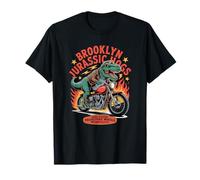Club de Motociclistas de Dinosaurios de Brooklyn Jurassic Hogs Camiseta