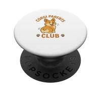 Club de padres de Corgi - Dueño de perro Corgi PopSockets PopGrip Adhesivo