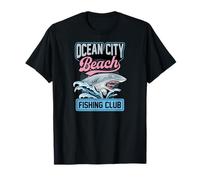 Club de Pesca Ocean City Beach Shark Maryland Camiseta