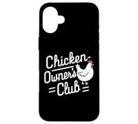 Club de propietarios de Pollos | Mascotas con Plumas en el Patio Trasero Carcasa para iPhone 16 Plus