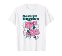 Club del Jardín Secreto Diseño Floral Vintage Camiseta
