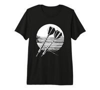 Club Deportivo Dart Arrows Sketch Dartist Camiseta Premium