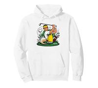Club Golfista Bogey Insignia Retro Miembro Oficial Sudadera con Capucha