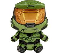 Club Mocchi Mocchi Halo Master Chief Mega - Juguete de Peluche de 15 Pulgadas - Juguetes coleccionables de Halo - Juguetes de héroes con Licencia Oficial - Escritorio Buddy Action Figuras - Juguetes