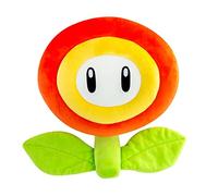 Club Mocchi-Mocchi - Peluche de Super Mario de Nintendo - Peluche de Flor de Fuego - Peluches esponjosos coleccionables - 15 Pulgadas