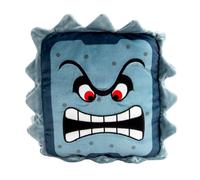 Club Mocchi- Mocchi- Peluche de Super Mario de Nintendo - Peluche Thwomp - Peluches blandos coleccionables - 15 pulgadas