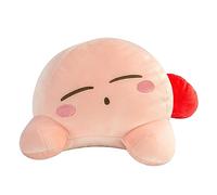 Club Mocchi Mocchi Sleeping Kirby Mega Peluche - Juguetes de Peluche coleccionables Kirby - Juguetes de héroe con Licencia Oficial - Desk Buddy Action Figuras - Juguetes para niños a Partir de 3 años