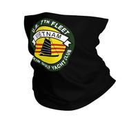 Club Náutico del Golfo De Tonkín Séptima Flota De EE. UU. Vietnam Elástico Cuello Pañuelo Protección Solar Cuello Bufanda Pasamontañas para Adulto Deportes Mujer