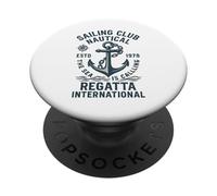 Club Náutico The Sea Is Calling Regatta International PopSockets PopGrip Adhesivo