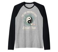 Club Social de Instructores de Tai Chi Camiseta Manga Raglan