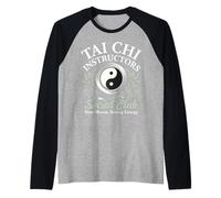 Club Social de Instructores de Tai Chi Camiseta Manga Raglan