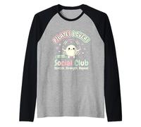Club Social de los Amantes del Pilates Camiseta Manga Raglan