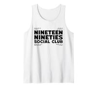 Club Social de los Noventa (Declaración de los 90) Camiseta sin Mangas
