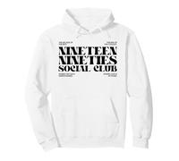 Club Social de los Noventa (Declaración de los 90) Sudadera con Capucha
