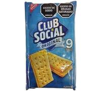 Club Social Galletas de Trigo, 9 Paquetes, 216g, Sabor Original