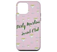 Club Social Martini Sucio Graffiti Rosa Carcasa para iPhone 12 Mini