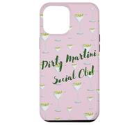Club Social Martini Sucio Graffiti Rosa Carcasa para iPhone 12 Pro MAX