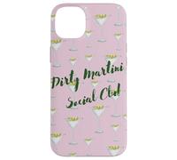 Club Social Martini Sucio Graffiti Rosa Carcasa para iPhone 14 Plus