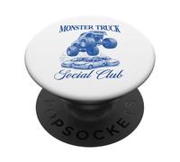 Club Social Monster Truck PopSockets PopGrip Adhesivo
