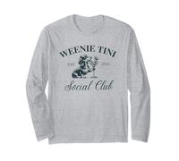 Club Social Weenie Tini, Perro Salchicha Weiner Manga Larga