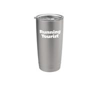 Club Turístico de Running Vaso térmico de acero inoxidable de doble pared