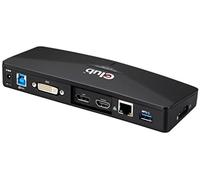 Club3D estación de acoplamiento 4K 3x USB3 HDMI/DP/DVI Negro versión retail