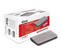 Club3D - Adaptador USB 3.0 Tipo C > 3 Puertos USB 3.0/USB-C (Puerto de Carga)