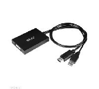 CLUB3D ADAPTER DISPLAYPORT > DVI-D (ACTIVE DUAL) ST/BU RETAIL
