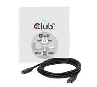 Club3d cable usb-c® seguro de 240 w sin datos, 2 m/6,56 pies