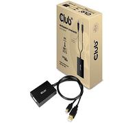 Adaptador Club 3D CAC-1130 Mini DisplayPort a DVI Dual Link 0,6 m Negro