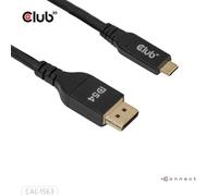 Club3D CAC-1563 USB-C a DisplayPort 2.1 DP54 Cable bidireccional 8K120Hz 2m