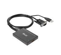 CLUB3D CAC-1720 Adaptador VGA y USB Tipo A a HDMI™ con Pigtail St./B. 0,6 m 28AWG