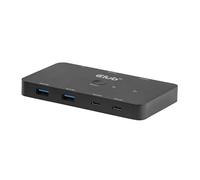 Club3D CSV-2512 Dual USB-C a HDMI KVM Switch PD3.0 100W 4K60Hz
