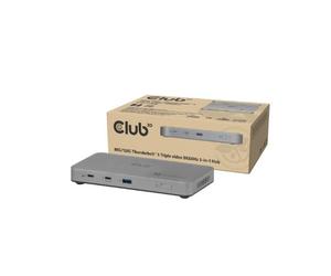 Club3d csv-2563 5-1 thunderbolt 5 hub triple video 5k60hz thunderbolt