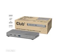 Club3D CSV-2563 Hub Docking Thunderbolt™ 5 5-Puertos Triple 5K60Hz