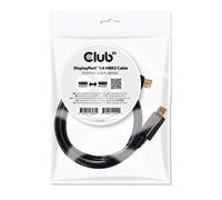 CABLE CLUB3D DISPLAYPORT 1.4