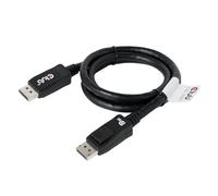 CLUB3D DisplayPort 1.4 HBR3 Cable 1metro Macho/Macho 8K60Hz - Cables displayport (1 m, DisplayPort, DisplayPort, Macho, Macho, Cobre)