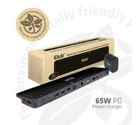 CLUB3D Estación Docking Universal USB Gen1 Tipo-C Triple Pantalla PD 65W