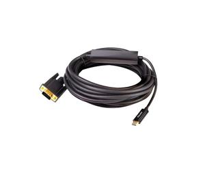 CLUB3D Kabel USB 3.1 TYP C > VGA 5M Aktiv ST/ST Retail